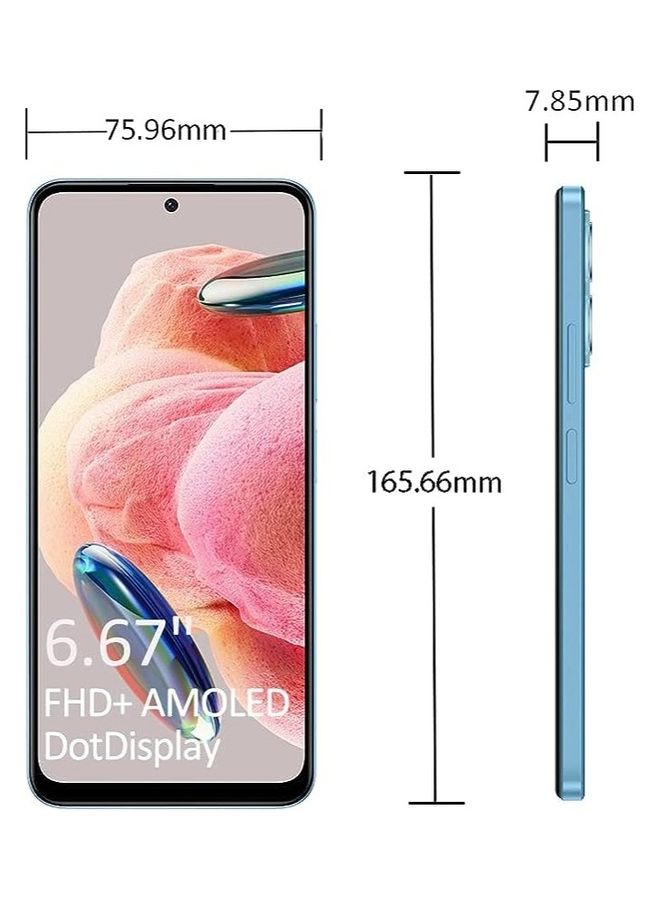 Xiaomi - Redmi Note 12 Dual SIM Ice Blue 8GB RAM 256GB 4G - Global Version - Image 1