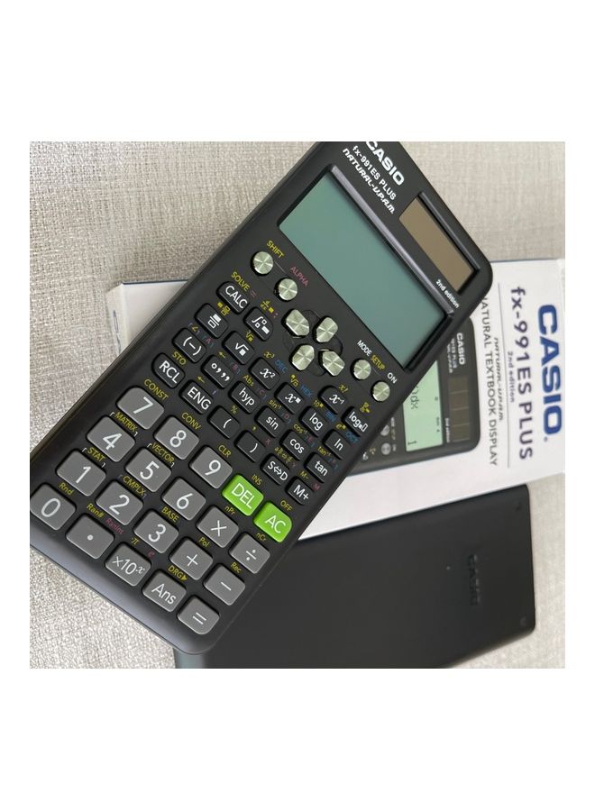 CASIO Fx-991ES Plus Dot Matrix Scientific Calculator Black - Image 2