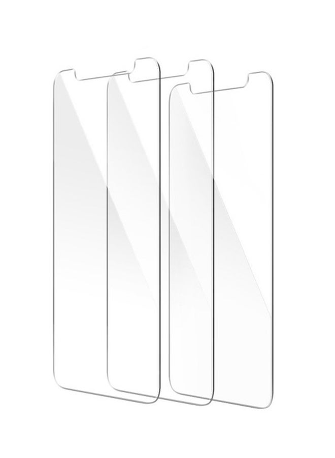 MARGOUN 3-Piece Protective Screen Glass for Apple iPhone XR Clear - Image 4