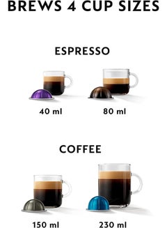 Nespresso Vertuo POP Coffee Machine 550 ml 1500 W ENV90.B Black  - Image 4