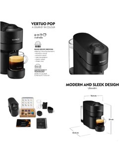 Nespresso Vertuo POP Coffee Machine 550 ml 1500 W ENV90.B Black  - Image 2