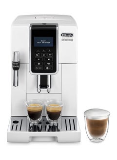 De'Longhi Dinamica, Fully Automatic Bean to Cup Espresso and Cappuccino Coffee Machine 1.8 L 1450 W ECAM 350.35.W White  - Image 1