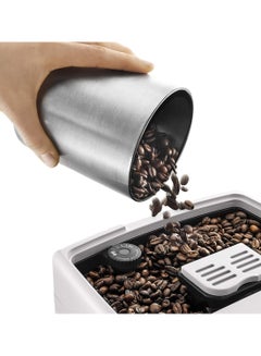 De'Longhi Dinamica, Fully Automatic Bean to Cup Espresso and Cappuccino Coffee Machine 1.8 L 1450 W ECAM 350.35.W White  - Image 4