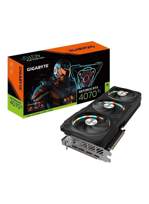 GeForce RTX 4070 Ti Gaming OC 12G Graphics Card, 3X Windforce Fans, 12GB 192-Bit GDDR6X,  Video Card Black