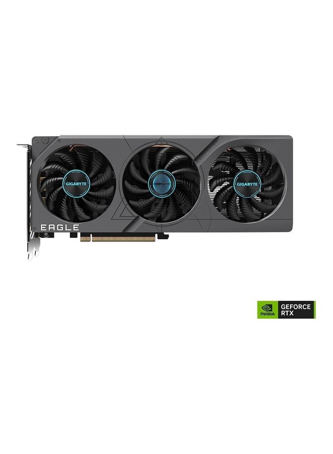 GIGABYTE GeForce RTX 4060 Eagle OC 8G Graphics Card, 3X Windforce Fans, 8GB 128-Bit GDDR6, Video Card Black  - Image 2