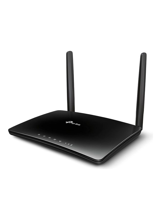 TP-LINK - TL-MR6500v 300 Mbps 4G LTE Telephony Wireless Router and Dr Com Smart UPS 8000mAh Power Backup DRU-8000 Black - Image 1