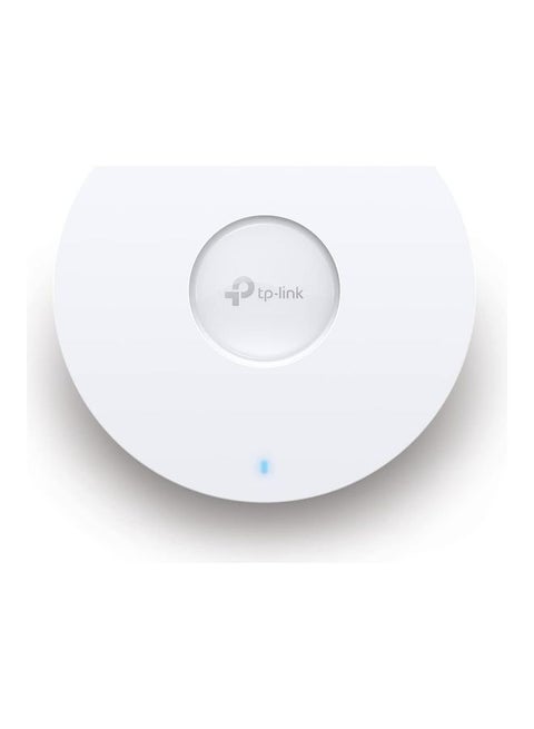 EAP613 Wireless Access Point w/o DC Adapter | Ultra-Slim | Omada True Wi-Fi 6 AX1800 | Mesh, Seamless Roaming, WPA3, MU-MIMO | Remote & App Control | PoE+ Powered | Multiple Controller Options White