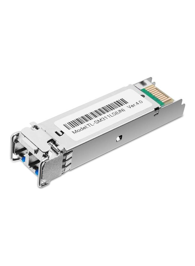 تي بي لينك TL-SM311LS Gigabit SFP module, Single-mode, MiniGBIC, LC interface, Up to 10km distance Grey