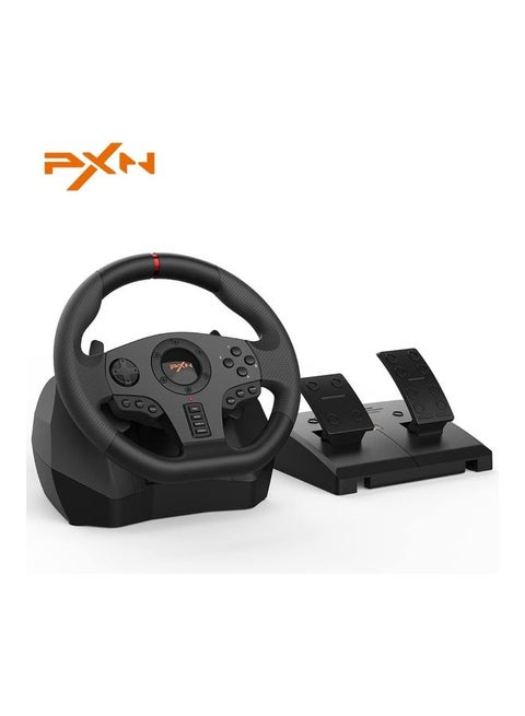 V900 Gaming Steering Wheel PC Racing Wheel for PS3/PS4/PC Windows/Switch /Xbox One/Xbox Series X/S 270/900 Rotate with Pedal