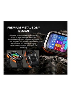 Tank M2 Bluetooth Answer Make Call Smart Watches For Men 5 ATM US Military Certified With 70 Sport Modes 1.85 Inch For Android IOS IPhones With Heart Rate Blood Pressure Red/Black - v1693300184/N53433056A_3