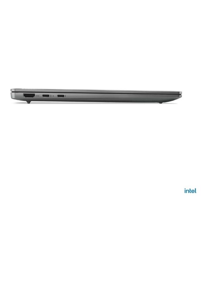 Yoga Slim 6 14IAP8 (Upgraded Version) Laptop With 14-inch Display, Core i7-1260P Processor/16GGB RAM/512GB SSD/Windows 11 Home/Intel Iris Xe Graphics English/Arabic Storm Grey