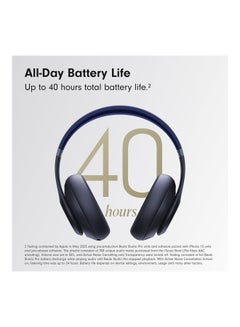 beats New 2023 Studio Pro Wireless Over-Ear Headphones With Noise Cancellation Navy  - Image 3