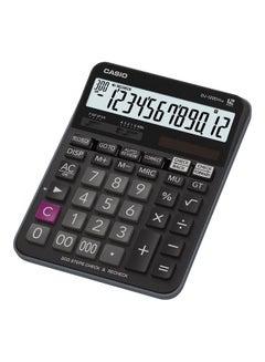 CASIO 12-Digit Basic Calculator 300 Steps Check & Recheck Black  - Image 1