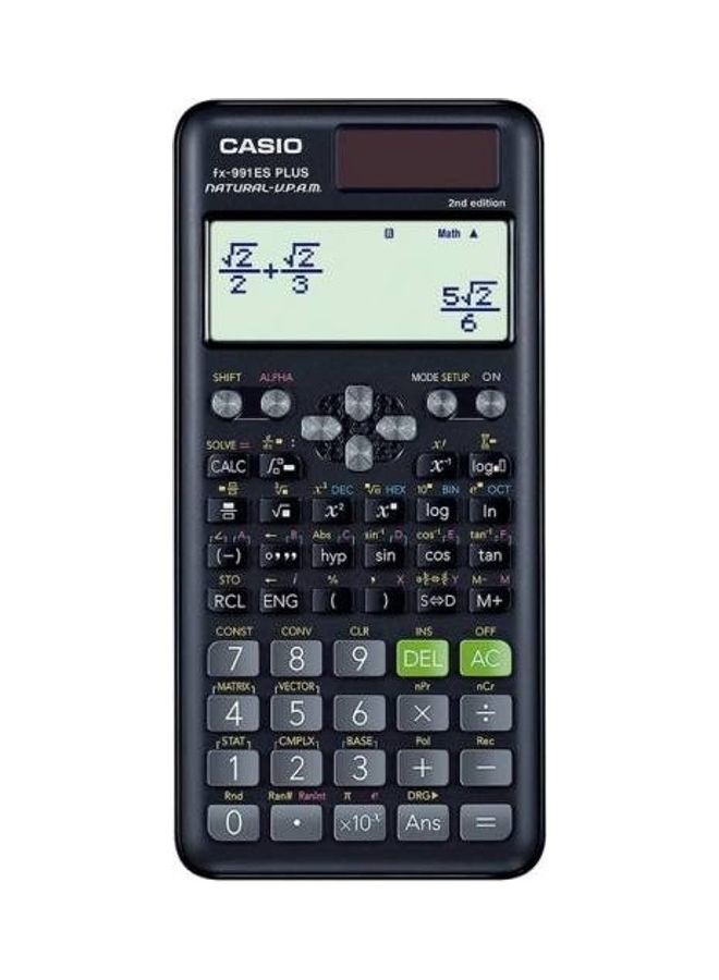 CASIO FX-991ES Plus Scientific Calculator Black - Image 1