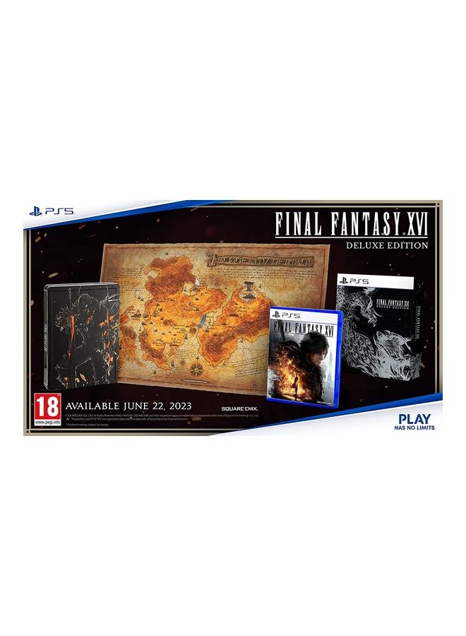 سكوير انيكس لعبة Final Fantasy XVI - Deluxe Edition - Action &amp; Shooter - بلاي ستيشن 5 (PS5)  - Image 5