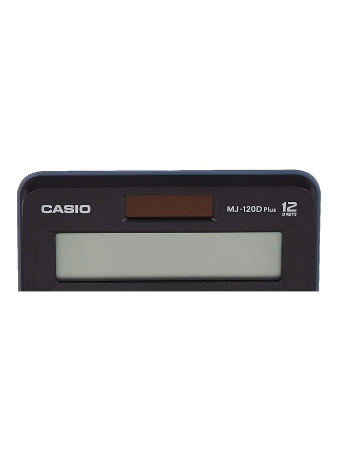 CASIO - 12-Digit Basic Calculator Black - Image 1