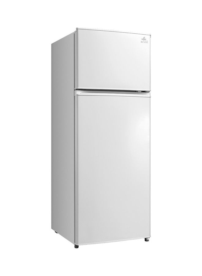 evvoli 225 Liters Double Door Refrigerator 80 W EVRFM-225W White - Image 2