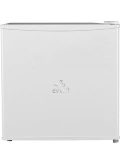 evvoli Mini Fridge, 50 Liters, Seperated Chiller Compartment, Adjustable Leg, Reversible Door, Defrost Type EVRFM-50W White  - Image 1
