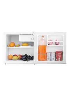 evvoli Mini Fridge, 50 Liters, Seperated Chiller Compartment, Adjustable Leg, Reversible Door, Defrost Type EVRFM-50W White  - Image 4