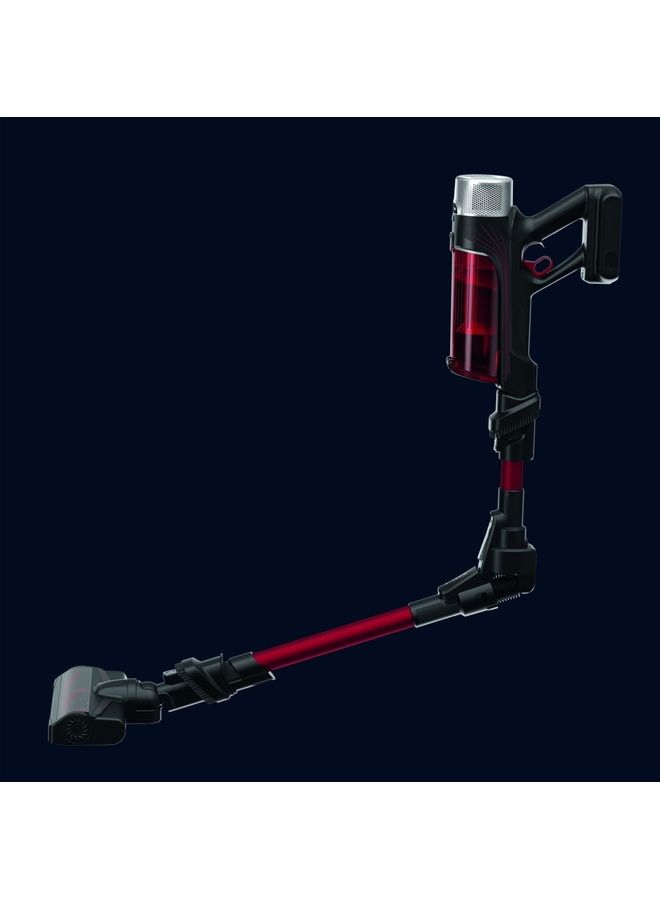 Cordless Vacuum Cleaner | X-Force Flex 9.60 Vacuum Cleaner Cordless | Animal Care Model | Strong Constant Suction Power |Long-Lasting Battery | Flex Tube System | Automatic Suction Power Adjustment by Floor Type | 2 Years Warranty 100 W TY2079HO Red & Black