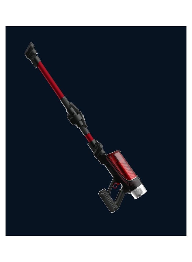 Cordless Vacuum Cleaner | X-Force Flex 9.60 Vacuum Cleaner Cordless | Animal Care Model | Strong Constant Suction Power |Long-Lasting Battery | Flex Tube System | Automatic Suction Power Adjustment by Floor Type | 2 Years Warranty 100 W TY2079HO Red & Black