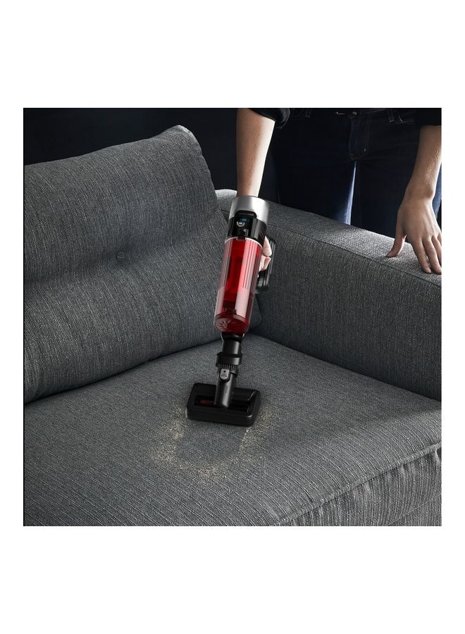 Cordless Vacuum Cleaner | X-Force Flex 9.60 Vacuum Cleaner Cordless | Animal Care Model | Strong Constant Suction Power |Long-Lasting Battery | Flex Tube System | Automatic Suction Power Adjustment by Floor Type | 2 Years Warranty 100 W TY2079HO Red & Black