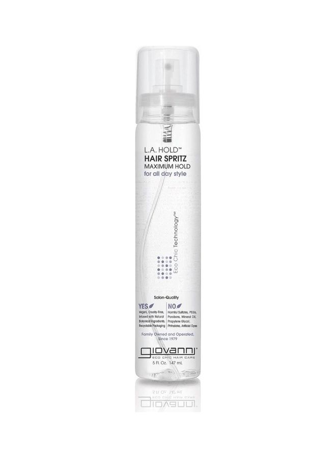 Giovanni Organic LA Hold Hair Spritz Spray 147 ml
