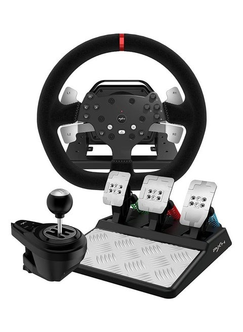 V10 Game Steering Racing Simulator Steering Wheel Volante 270/900 Rotation For PC Windows 7/8/10/11/PS4/Xbox One/Xbox Series