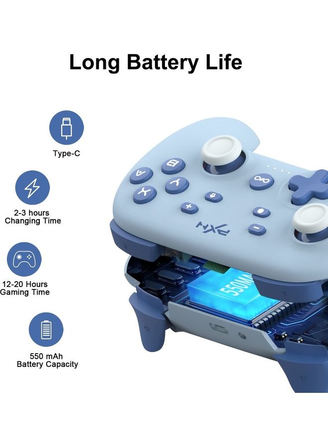 بي اكس ان P50 - Joystick Controller Pro Lite - جهاز تحكم لاسلكي يعمل بتقنية البلوتوث للكمبيوتر الشخصي  - Image 2