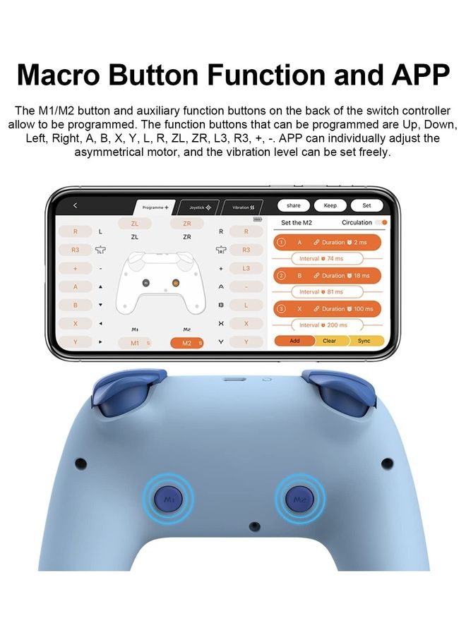 بي اكس ان P50 - Joystick Controller Pro Lite - جهاز تحكم لاسلكي يعمل بتقنية البلوتوث للكمبيوتر الشخصي  - Image 3