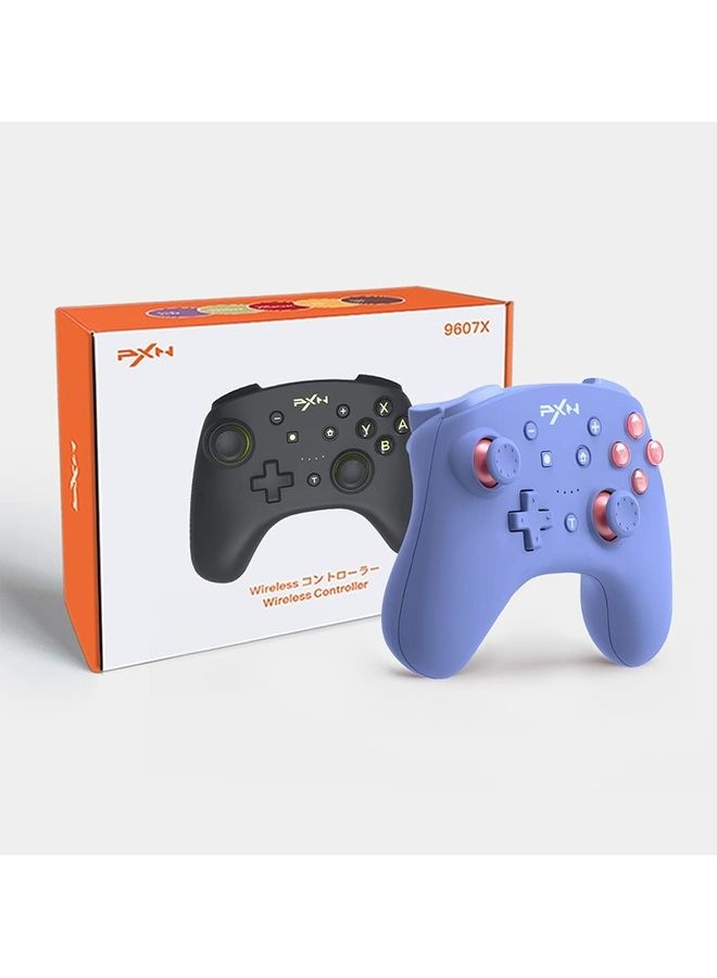 بي اكس ان - 9607X - وحدة تحكم لاسلكية Switch، عصا تحكم Switch Pro Controller Gamepad، تدعم NFC / Amibo / Turbo Screenshot / Gyrox Axis والاهتزاز المزدوج، وحدة تحكم Switch لجهاز Nintendo Switch/Lite/OLED - Image 1