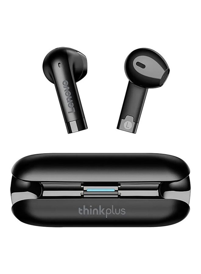 Lenovo Thinkplus Wireless Bluetooth Headphones Noise Reduction 300mAH Long Stand By Headset Dual HD Mic Black - Image 1