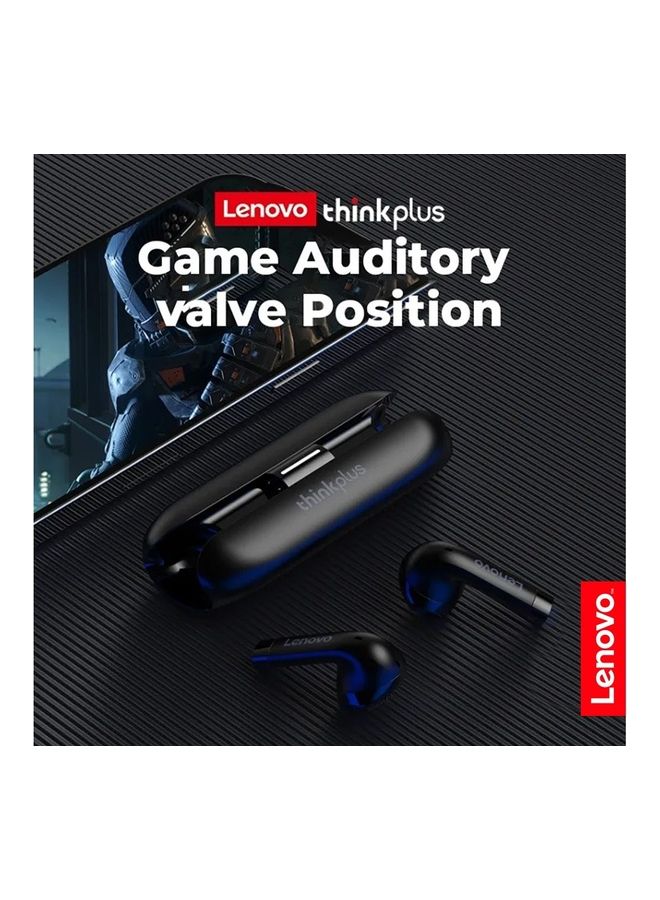 Lenovo Thinkplus Wireless Bluetooth Headphones Noise Reduction 300mAH Long Stand By Headset Dual HD Mic Black - Image 2