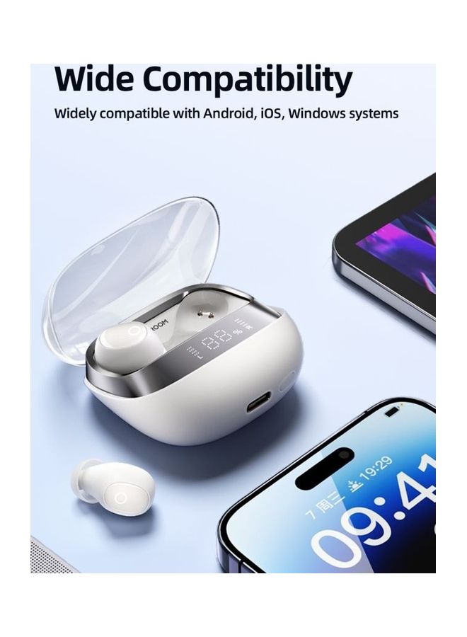 JOYROOM - True Wireless In-Ear Earbuds Low Latency Earphone With Charging Case White - Image 1