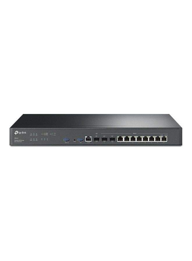 TP-LINK ER8411 Omada VPN Router With 10G Ports Black  - Image 1