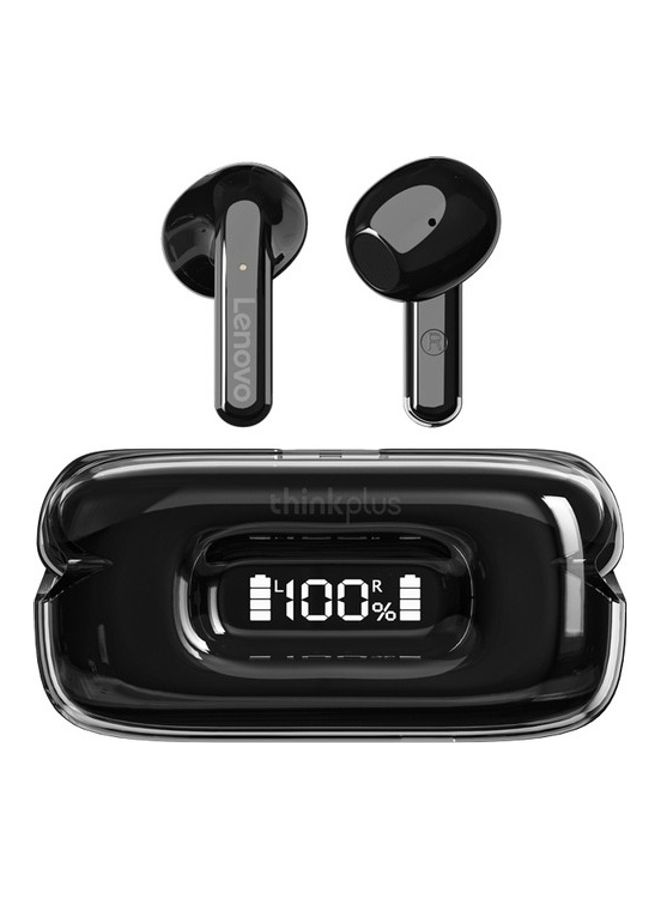 Lenovo Thinkplus X15II Earphones Bluetooth Game TWS Headphones Wireless Colorful Earbuds With Mic Waterproof Transparent Headsets Black  - Image 1