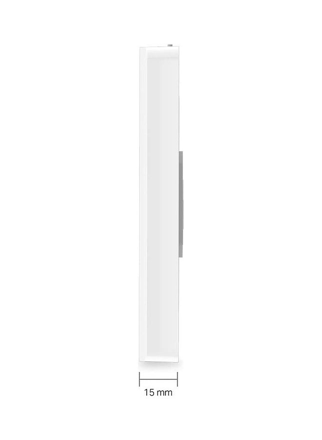 TP-LINK EAP615-Wall | Omada Business WiFi 6 AX1800 in-Wall Wireless Gigabit Access Point | Support OFDMA, MU-MIMO & Beamforming | PoE Powered | Support Omada SDN | Cloud Access & Omada app White  - Image 2