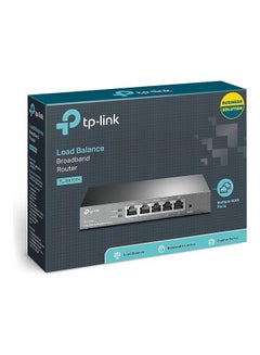 TP-LINK TL-R470T+ Load Balance Broadband Business Router with Up to 4 WAN Ports, PPPoE Server, Advanced QoS and Strong Firewall Black  - Image 3