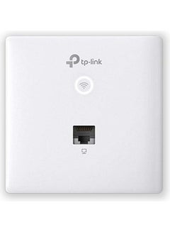 TP-LINK Omada AC1200 Wireless MU-MIMO Gigabit Wall-Plate Access Point, Fast Dual-Band Wi-Fi, Gigabit Ports, Integrated into Omada SDN, Centralized Management, Secure Guest Network, EAP230-WALL White 