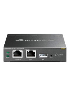 TP-LINK Omada Hardware Controller | SDN Integrated | PoE Powered | Manage Up to 100 Devices | Easy & Intelligent Network Monitor & Maintenance | Cloud Access & Omada App (OC200) Black  - Image 1