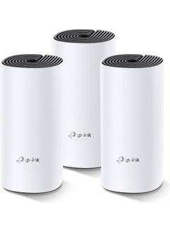TP-LINK Deco M4 Whole Home Mesh Wi-Fi System, Seamless Roaming and Speedy (AC1200), Work with Amazon Echo/Alexa, Router and Wi-Fi Booster, Parent Control Router, Pack of 3 White  - Image 1