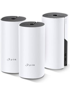 TP-LINK Deco M4 Whole Home Mesh Wi-Fi System, Seamless Roaming and Speedy (AC1200), Work with Amazon Echo/Alexa, Router and Wi-Fi Booster, Parent Control Router, Pack of 3 White  - Image 2
