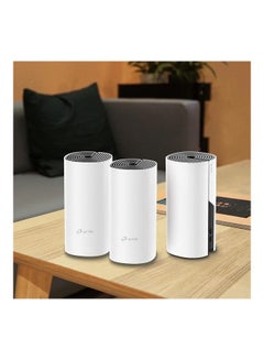 TP-LINK Deco M4 Whole Home Mesh Wi-Fi System, Seamless Roaming and Speedy (AC1200), Work with Amazon Echo/Alexa, Router and Wi-Fi Booster, Parent Control Router, Pack of 3 White  - Image 3