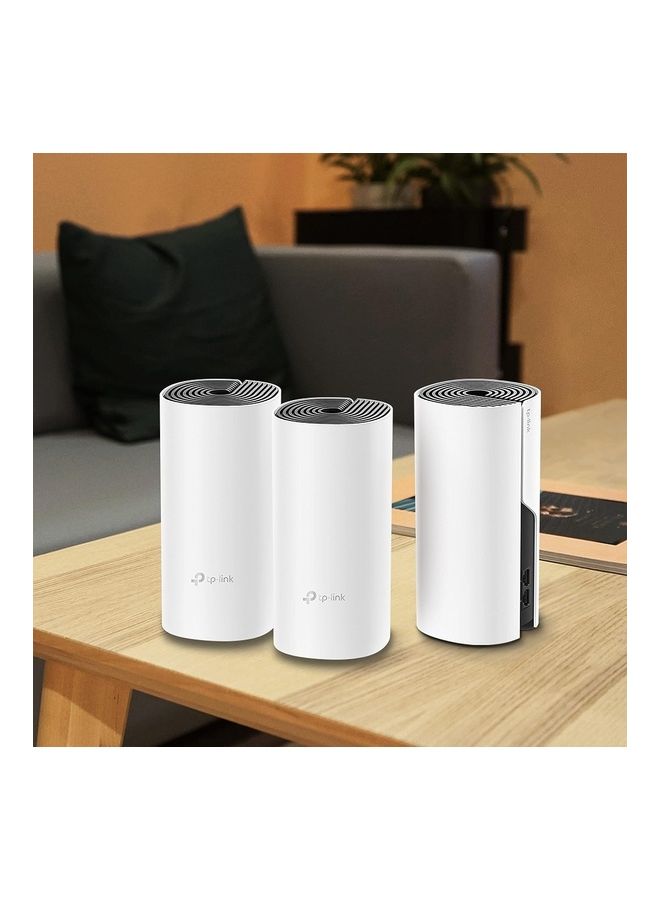 TP-LINK Deco M4 Whole Home Mesh Wi-Fi System, Seamless Roaming and Speedy (AC1200), Work with Amazon Echo/Alexa, Router and Wi-Fi Booster, Parent Control Router, Pack of 3 White  - Image 3