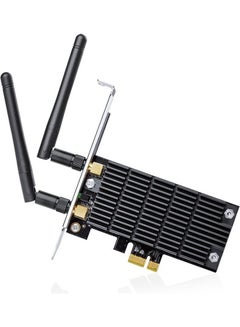 TP-LINK Archer T6E AC1300 PCIe Wireless WiFi Network Adapter Card PC Heatsink Technology Grey/black  - Image 3