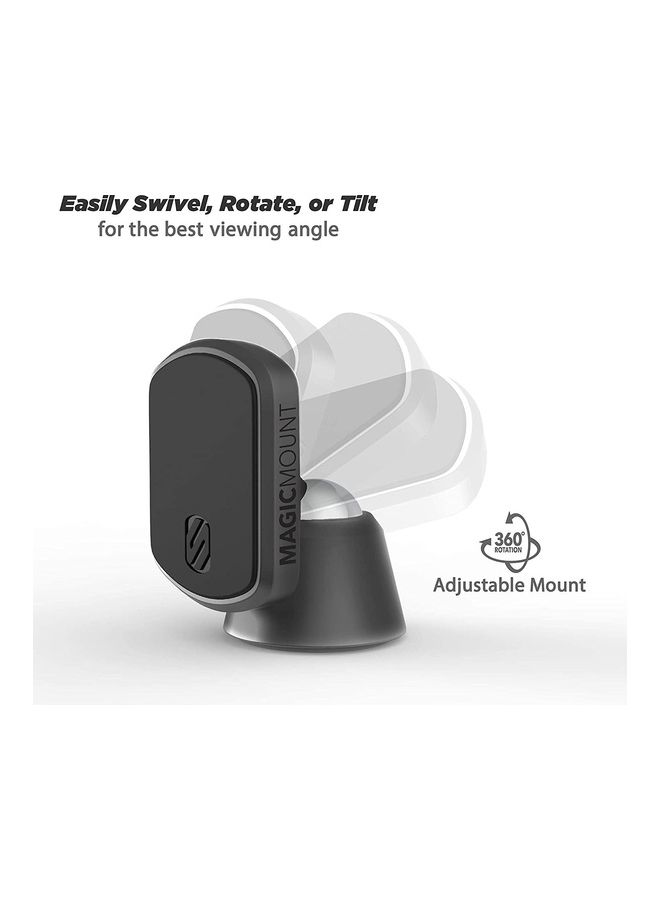 Scosche MEDSG-XTET MagicMount Elite Universal Magnetic Dash Mount for Mobile Devices Black - Image 4