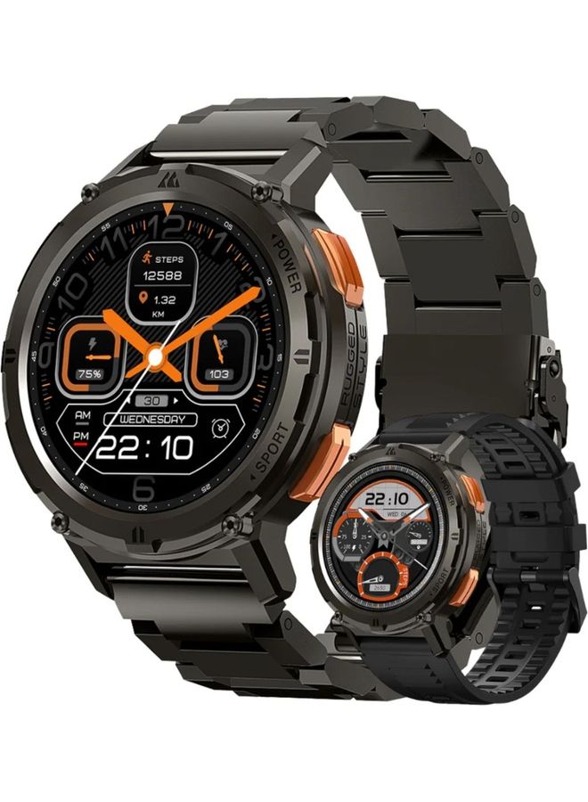 KOSPET 410.0 mAh Tank Smartwatch Special Edition Black  - Image 1