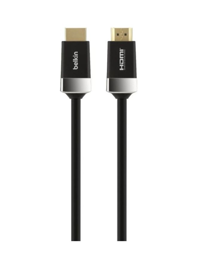 belkin HD, 4K, High Speed HDMI Cable, HDTV Cable, 6.6 Feet Black - Image 1