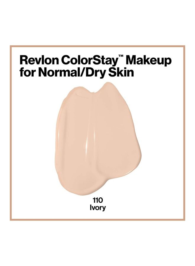 ريفلون ColorStay Makeup Normal/Dry Skin SPF 20 110 Ivory - Image 2