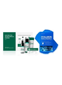 MIRACLE STARTER KIT with HYALURON MOISTURIZING MASK_ 340 milliliter - v1693830723/N53434539A_1